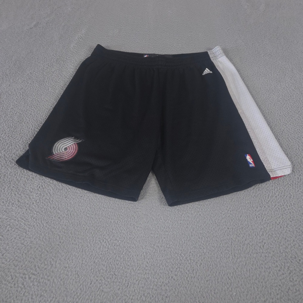VINTAGE Adidas Shorts Mens XXL Mesh Portland Trail Blazers Basketball NBA‎ Y2K